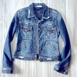 1921 Designer Vintage Denim Jacket Small